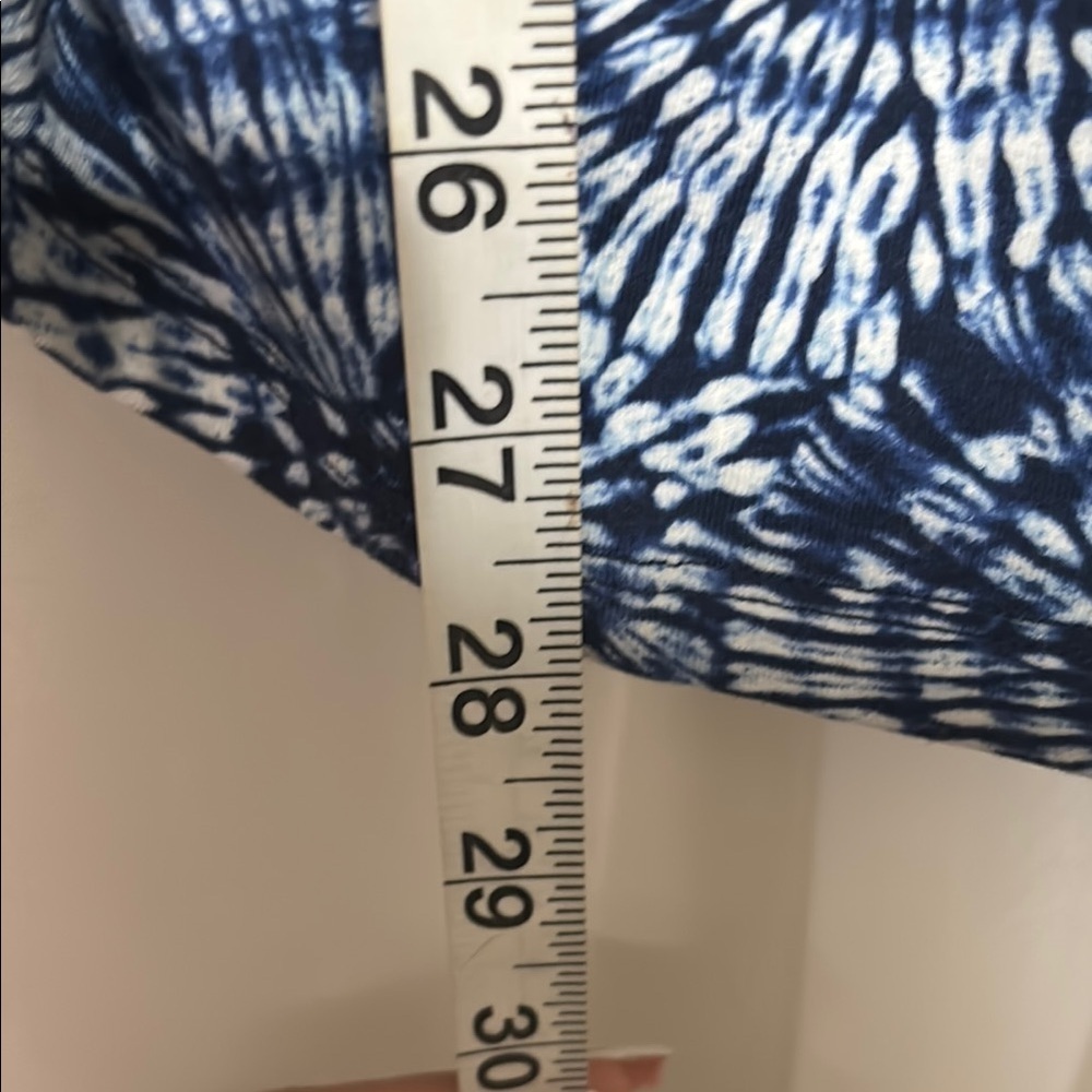 Blouse of Michael Kors..  Blue pattern - Picture 5 of 11